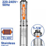 WADFOW ΥΠΟΒΡΥΧΙΑ ΑΝΤΛΙΑ ΠΗΓΑΔΙΩΝ ΙΝΟΧ 4" / 1.100W / 1.5ΗΡ (WWPDA04)