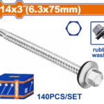 WADFOW ΛΑΜΑΡΙΝΟΒΙΔΑ ΑΥΤΟΔ/ΤΗ ΕΞΑΓΩΝΗ ΜΕ ΡΟΔΕΛΑ 14 Χ 3" / 6.3 Χ 75mm 140TEM (WXS4517)