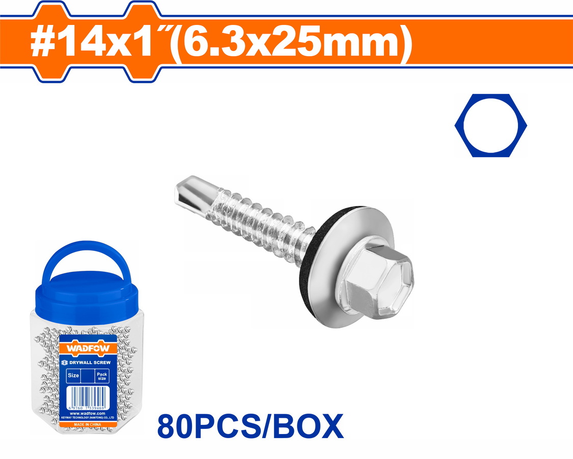 WXS4T12 WADFOW ΛΑΜΑΡ. ΕΞΑΓ. ΑΥΤΟΔ/ΤΗ ΓΑΛΒ. ΜΕ ΡΟΔΕΛΑ 14 X 1"/ 6.3 Χ 25mm 80TEM ΣΕ ΠΛΑΣΤ. ΒΑΖΑΚΙ (WXS4T12) - Image 1