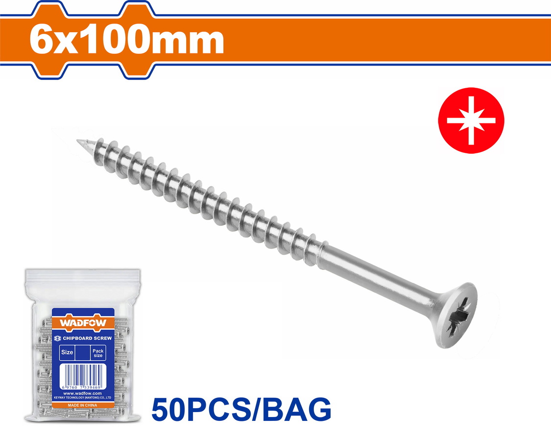 WXS596A15 WADFOW ΝΟΒΟΠΑΝΟΒΙΔΑ ΓΑΛΒ. 6 Χ 100mm 50TEM (WXS596A15) - Image 1