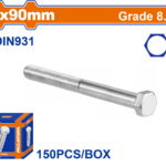 WADFOW ΒΙΔΑ ΕΞΑΓΩΝΗ ΓΑΛΒ. 8.8 DIN931 6X90 150TEM (WXSP51GB)