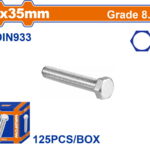 WADFOW ΒΙΔΑ ΕΞΑΓΩΝΗ ΓΑΛΒ. 8.8 DIN933 8X35 125TEM (WXSP527A)