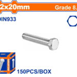 WADFOW ΒΙΔΑ ΕΞΑΓΩΝΗ ΓΑΛΒ. 8.8 DIN933 12X20 150TEM (WXSP544A)