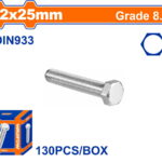 WADFOW ΒΙΔΑ ΕΞΑΓΩΝΗ ΓΑΛΒ. 8.8 DIN933 12X25 130TEM (WXSP545A)