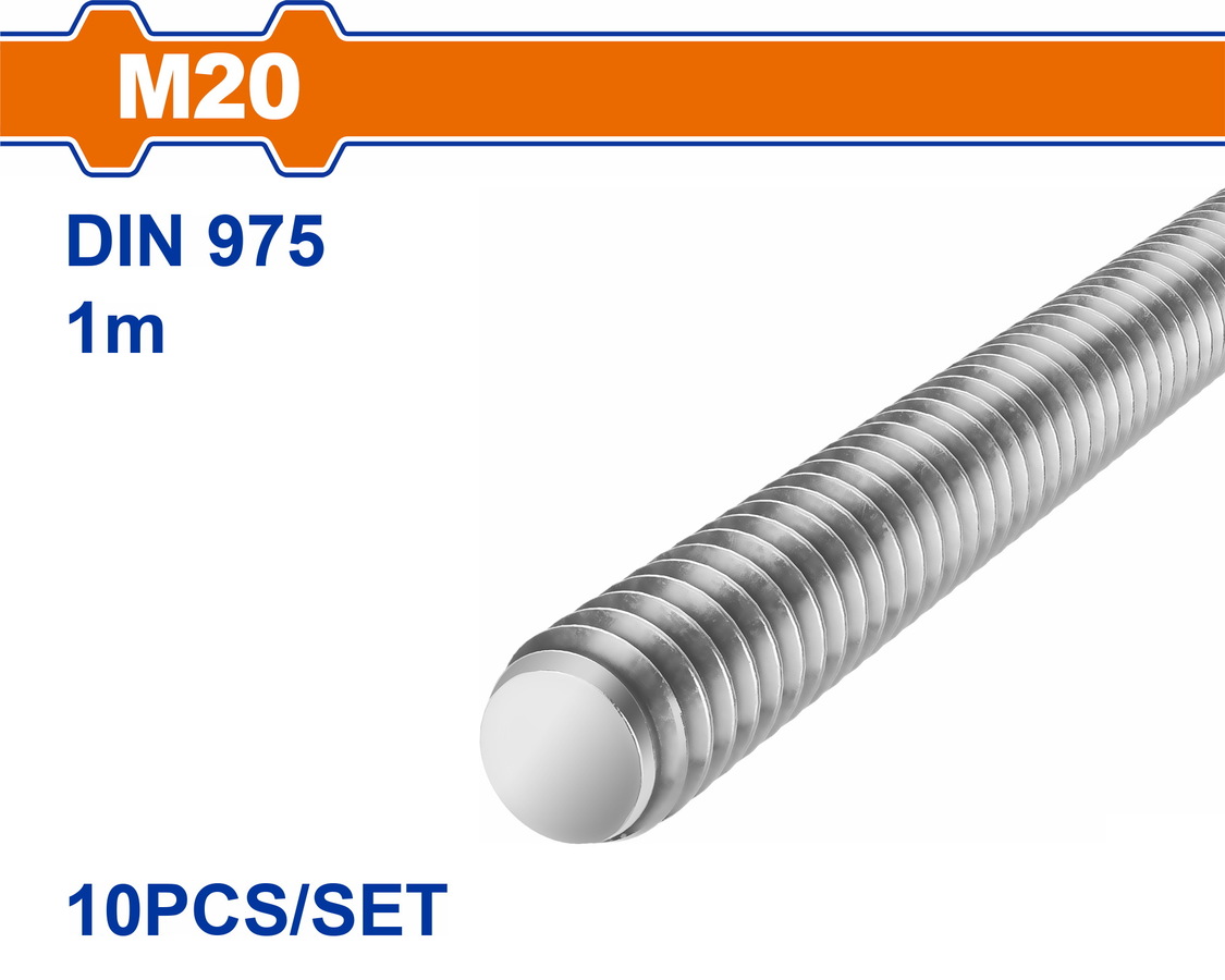 WXSZ320 WADFOW ΝΤΙΖΑ-ΟΛΟΠΑΣΟ ΓΑΛΒΑΝΙΖΕ 4.8 DIN975 20mm / 1m (WXSZ320) - Image 1