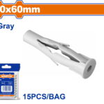 WADFOW ΒΙΣΜΑ ΠΛΑΣΤΙΚΟ PE UNIVERSAL 10Χ60mm 15TEM (WXTE931)