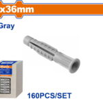 WADFOW ΒΙΣΜΑ ΠΛΑΣΤΙΚΟ PE ΜΕ ΡΟΔΕΛΑ UNIVERSAL 6X36mm 160TEM (WXTFA11)