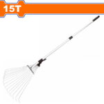 WADFOW ΣΚΟΥΠΑ ΦΥΛΛΩΝ ΜΕΤΑΛΛΙΚΗ 15Τ ΡΥΘΜ. ΤΗΛΕΣΚΟΠΙΚΗ ΜΕ ΣΤΙΛΙΑΡΙ (WXW9A152)