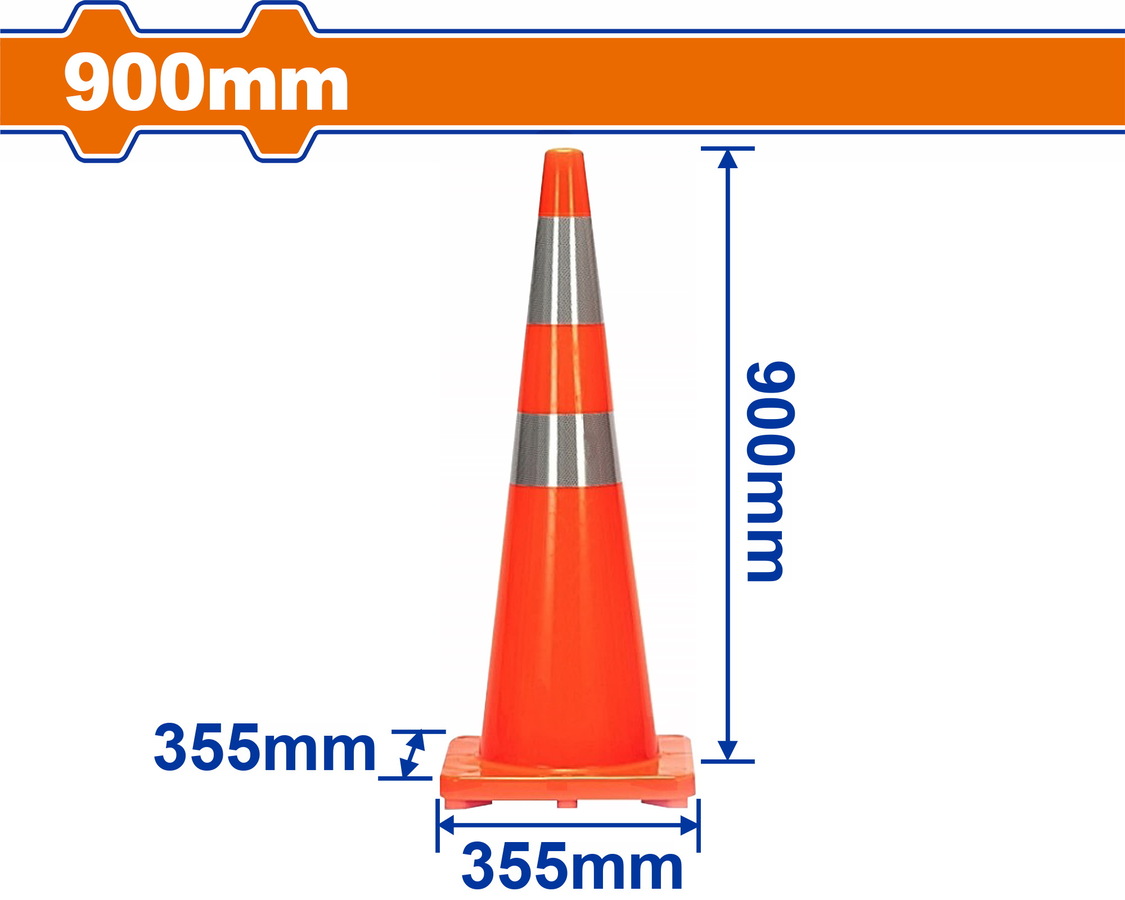 WYJ1A90 WADFOW ΚΩΝΟΣ PVC 90cm (WYJ1Α90) - Image 1