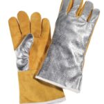 Γάντια αντιθερμικά LEATHER - ALUMINIUM