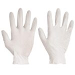 Γάντια μιας χρήσης LATEX WHITE LP