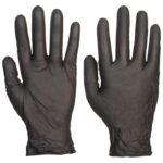 Γάντια μιας χρήσης NITRILE BLACK PF