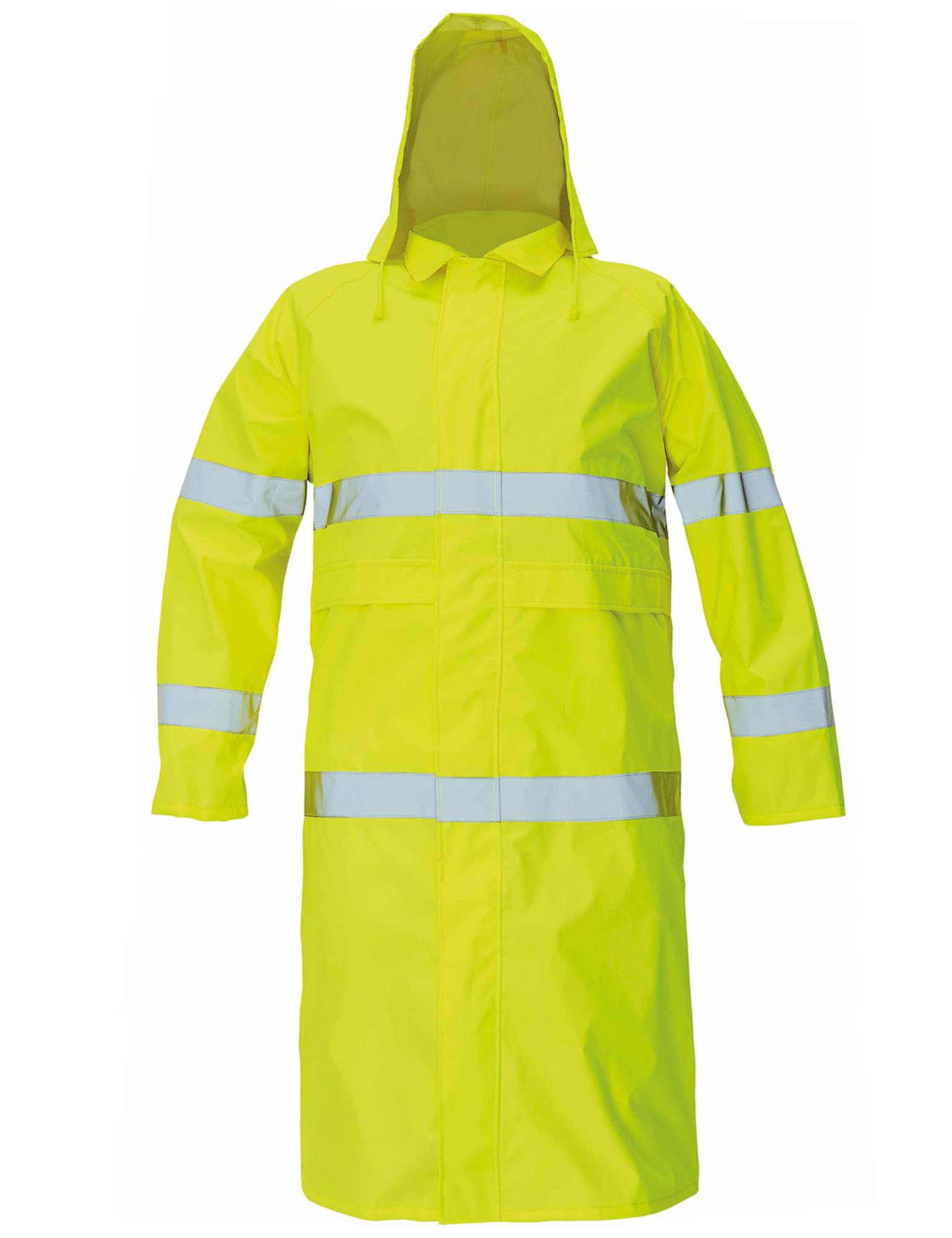 gordon_waterproof_gabardine_high_visibility_adiavroxi_kaparntina_ypsilis_eukrineias Αδιάβροχη καμπαρντίνα HI-VIS GORDON - Image 1