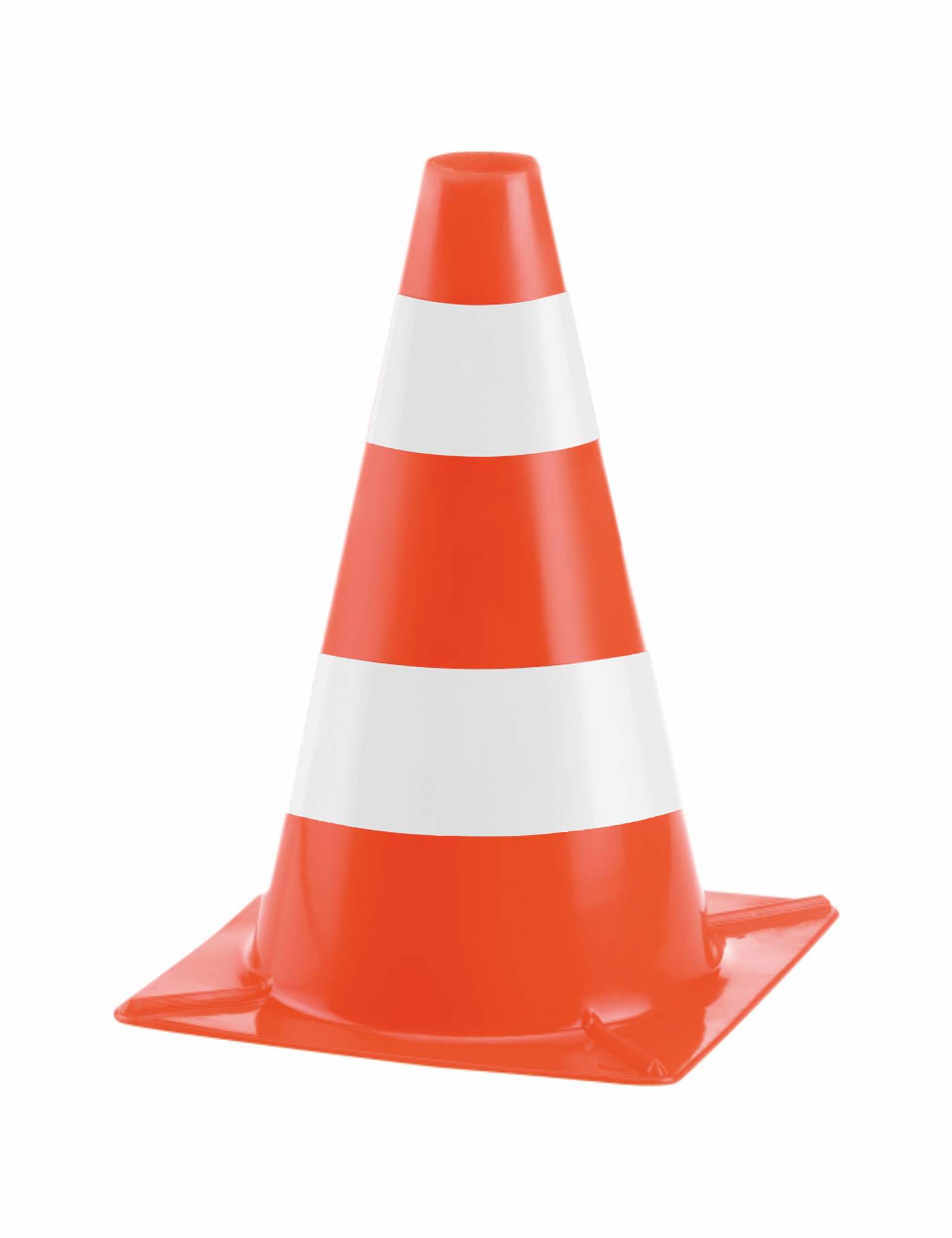 road_traffic_cone_kwnos_simansis Κώνος σήμανσης απλός 30cm - Image 1